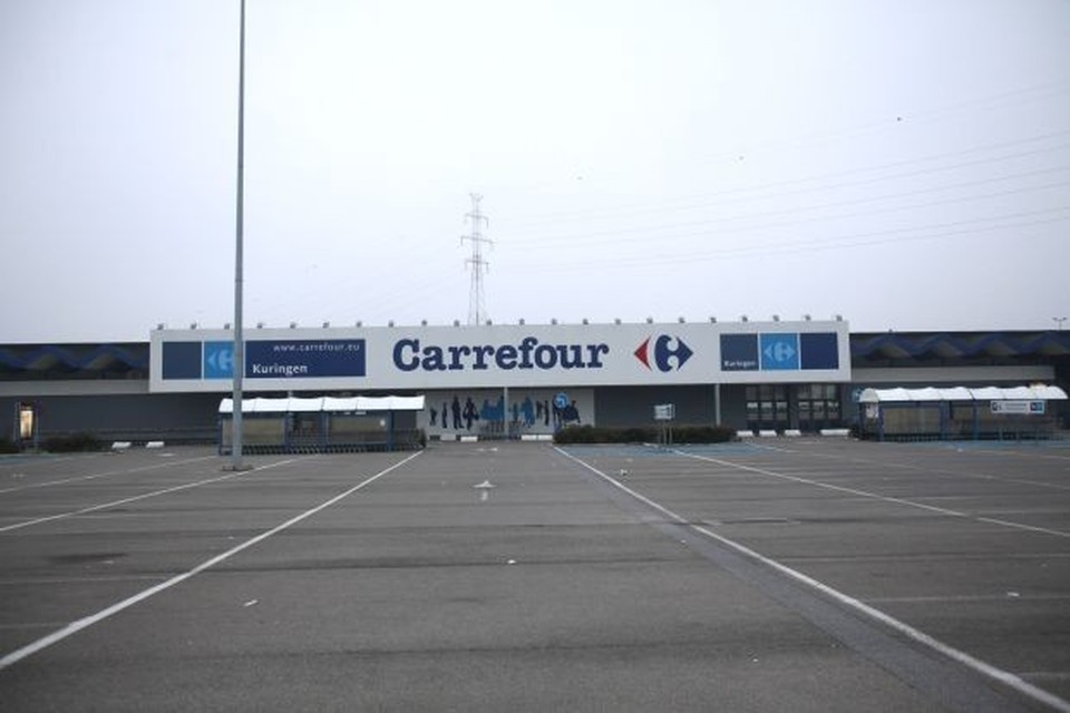 Gaslek in Carrefour van Kuringen