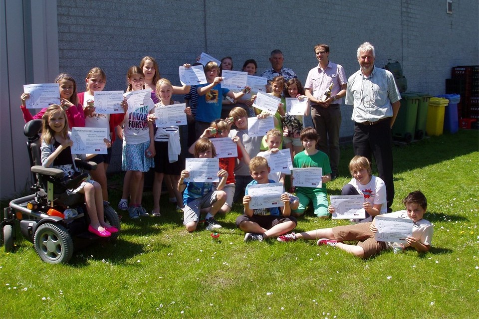 Ijverige compostmeesters krijgen diploma