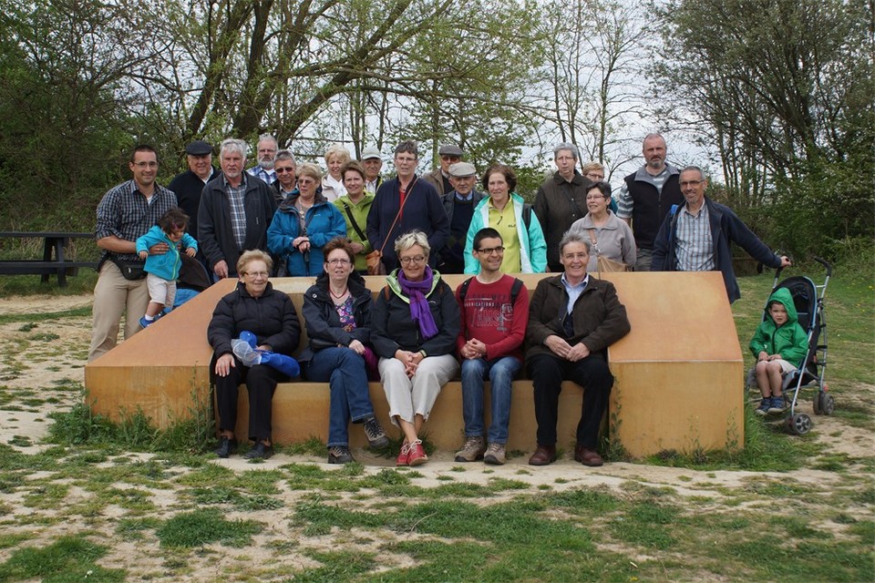 Landelijke gilde Kuringen op lentewandeling rond Bollenberg