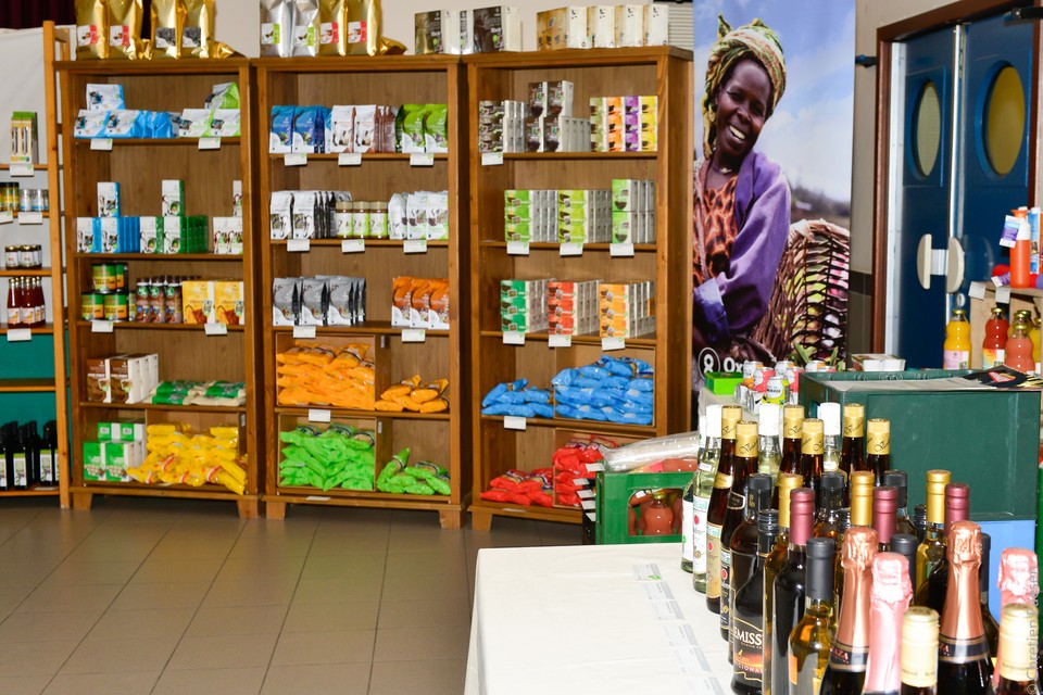 Eerlijke cadeautjes shoppen in Gildenzaal