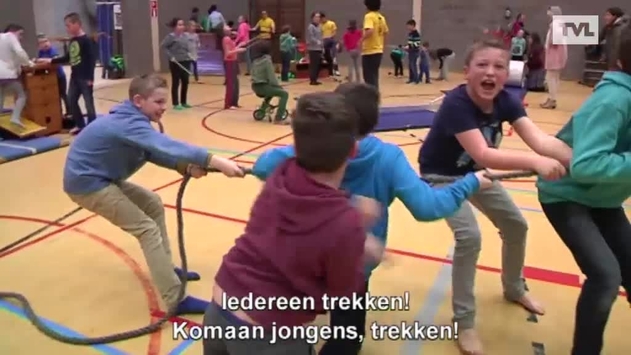 Buitenspeeldag wordt binnenspeeldag in sporthal Kuringen