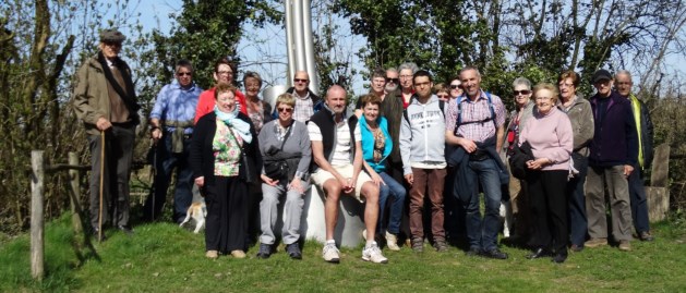 Landelijke Gilde Kuringen op lentewandeling