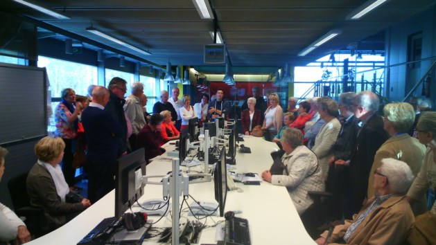 Neos op bezoek bij Radio 2