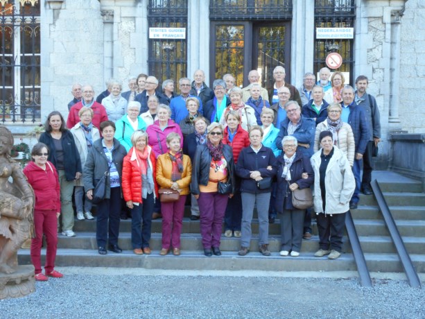 Neos Kuringen bezoekt Hare Krishna in Durbuy