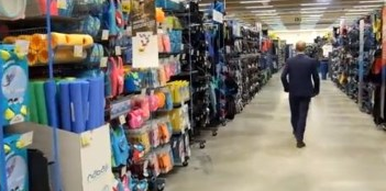 Opening nieuwe Decathlon winkel in Kuringen
