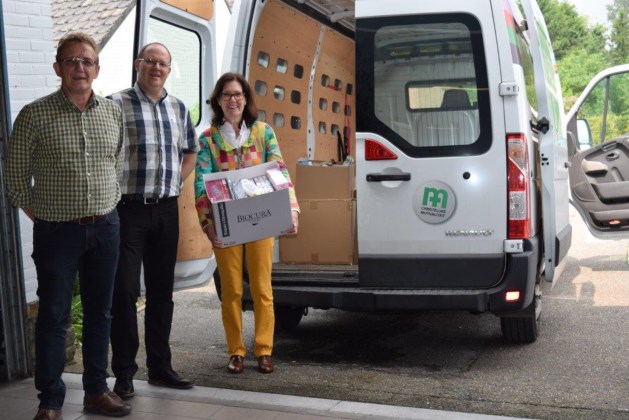 CM schenkt verzorgingsproducten aan Vincentius