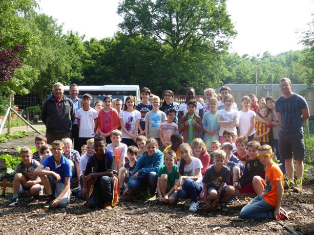IJverige compostkids krijgen een diploma