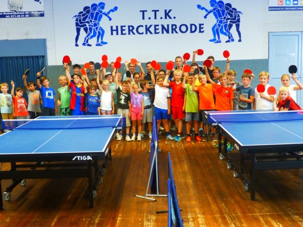 Sportkamp bij TTK Herckenrode