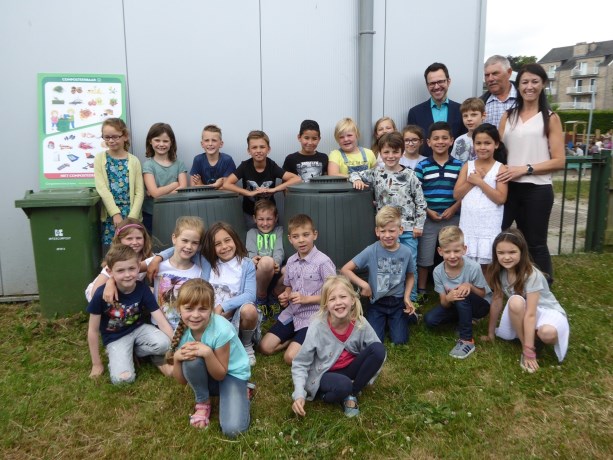 IJverige compostkids krijgen een diploma