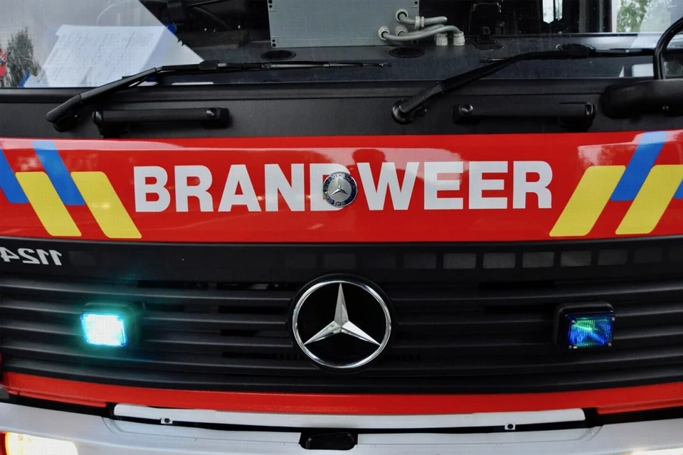 Keukenbrand in appartement in Kuringen