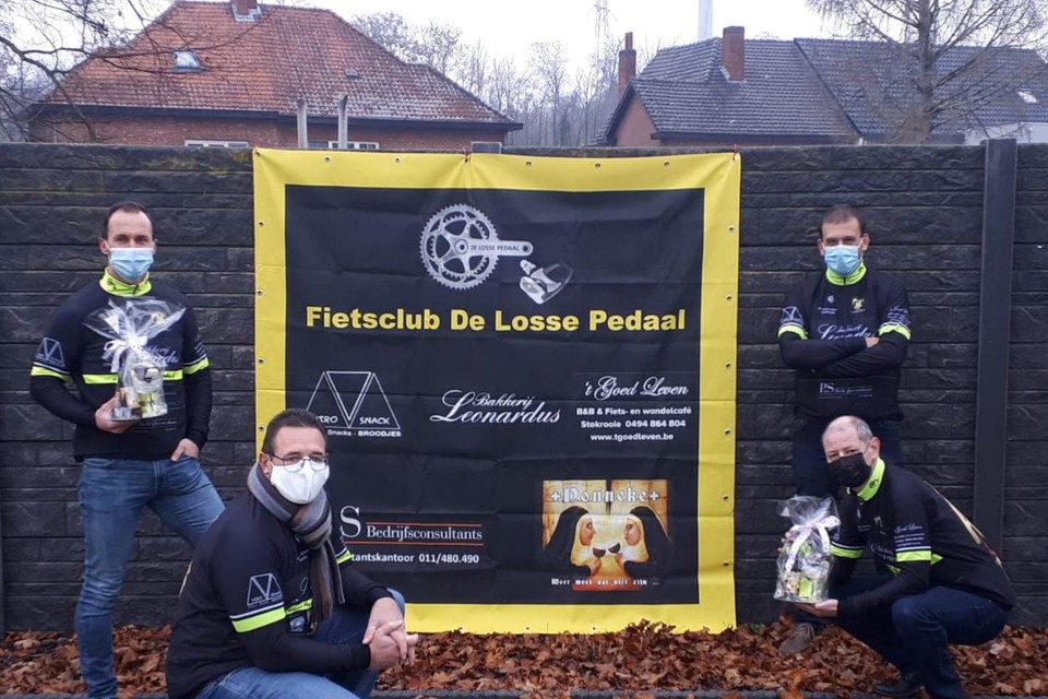 Wielerclub 'De Losse Pedaal Kuringen' dankt zijn leden en sponsors