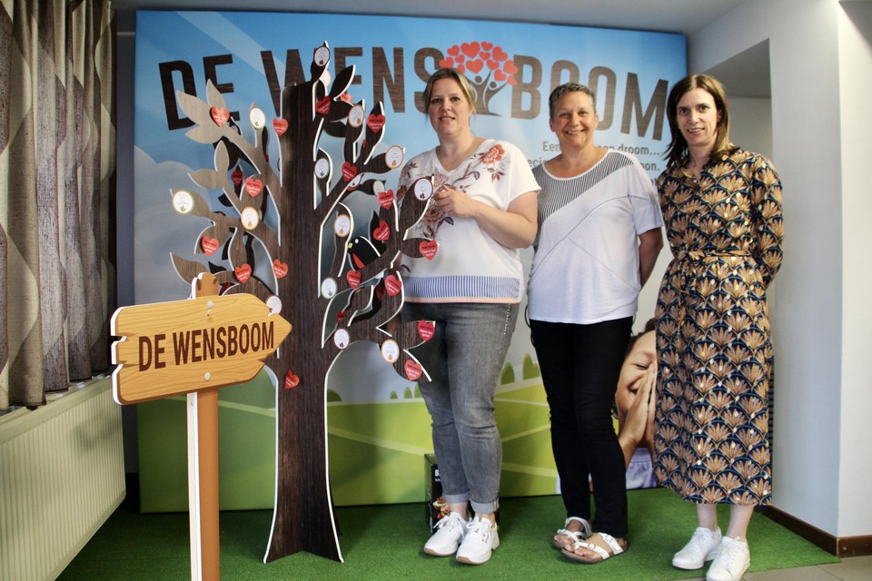 Wensboom van Sint-Vincentius Kuringen groeit snel