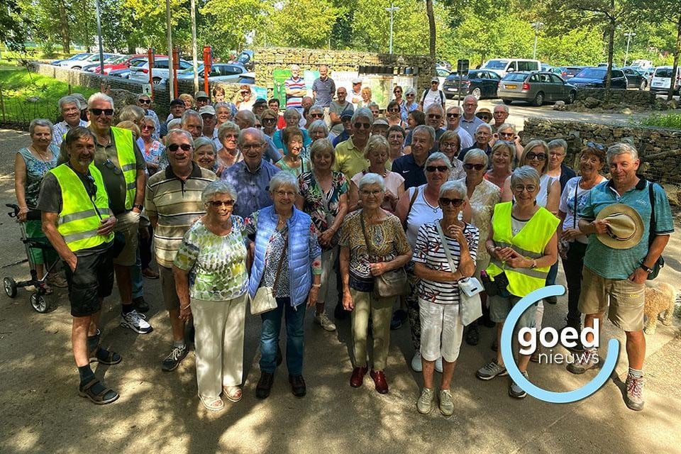 Neos Kuringen wandelt op de Lieteberg